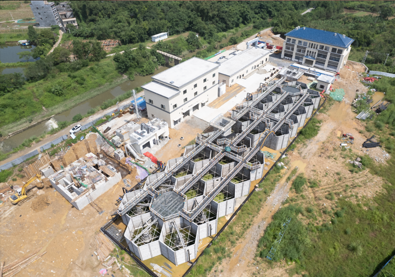 河西污水處理廠及配套管網建設工程八月底試運行